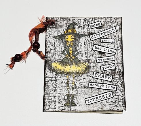 IndigoBlu - Gummistempel Set "Witch Called Wanda" A6 Rubber Stamp