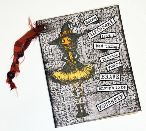 IndigoBlu - Gummistempel Set "Witch Called Wanda" A6 Rubber Stamp