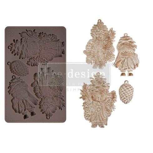 Re-Design with Prima - Gießform "Pinecone Dolls" Mould 5x8 Inch