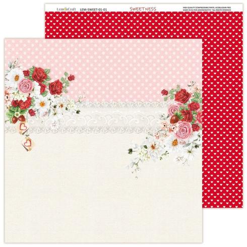 LemonCraft - Designpapier "Sweetness" Paper Pad 12x12 Inch - 6 Bogen