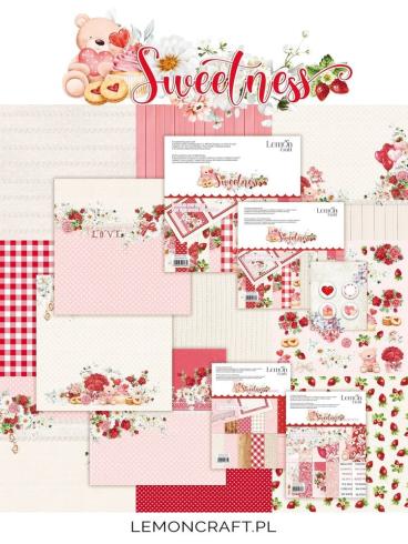 LemonCraft - Designpapier "Sweetness" Paper Pad 8x8 Inch - 12 Bogen