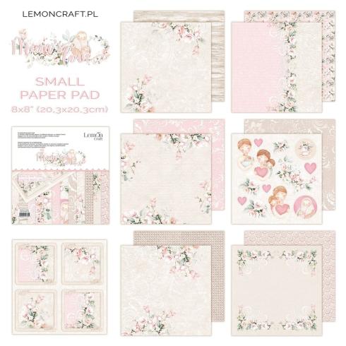 LemonCraft - Designpapier "Mums' Love" Paper Pad 8x8 Inch - 12 Bogen