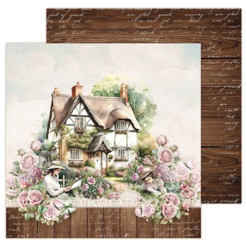 LemonCraft - Designpapier "Secret Garden" Paper Pad 12x12 Inch - 6 Bogen