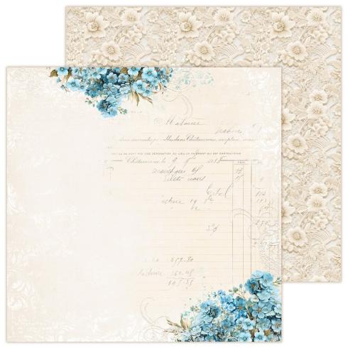 LemonCraft - Designpapier "Dear Diary Forget-Me-Not" Paper Pad 12x12 Inch - 6 Bogen