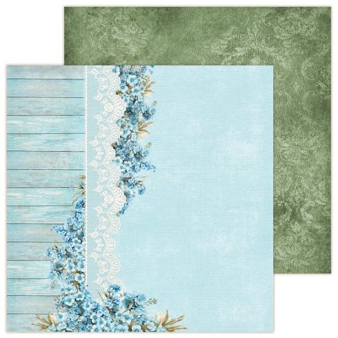 LemonCraft - Designpapier "Dear Diary Forget-Me-Not" Paper Pad 12x12 Inch - 6 Bogen