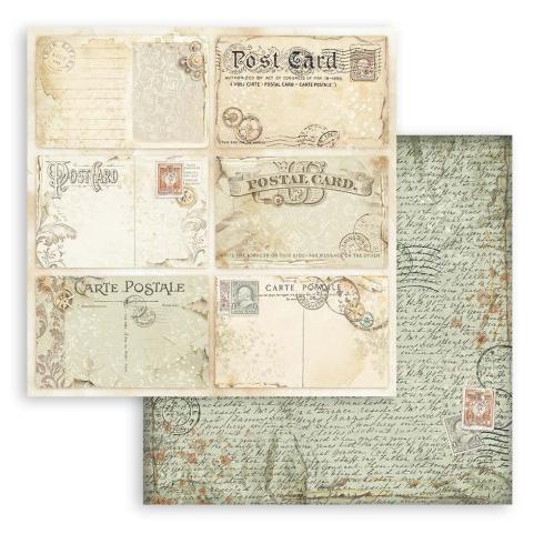 Stamperia - Designpapier "Alterego Maxi Backgrounds Selection" Paper Pack 8x8 Inch - 22 Bogen