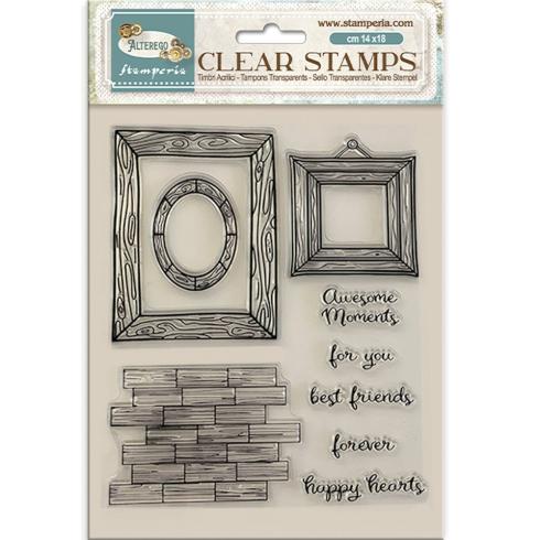 Stamperia - Stempelset "Alterego" Clear Stamps