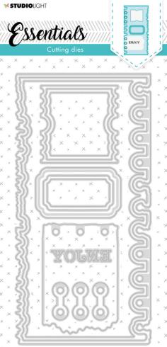 Studio Light - Stanzschablone "Slimline Page Ticket" Dies