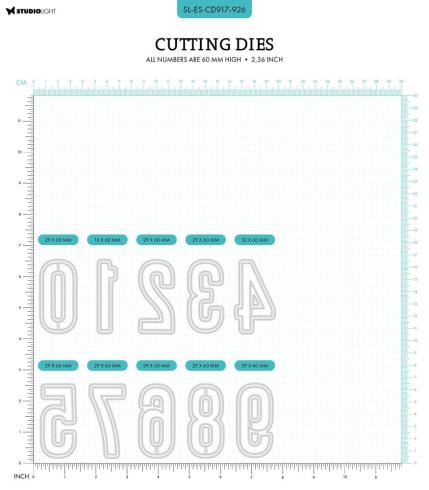 Studio Light - Stanzschablone "Number 7" Dies
