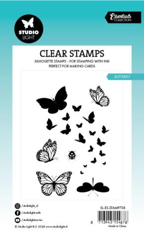 Studio Light - Stempelset "Butterfly" Clear Stamps