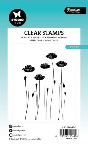 Studio Light - Stempel "Poppies" Clear Stamps