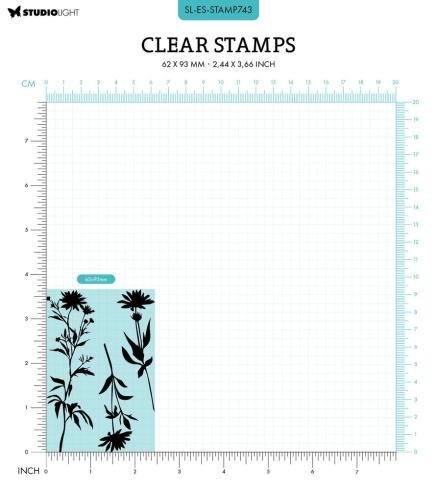 Studio Light - Stempelset "Flowers" Clear Stamps