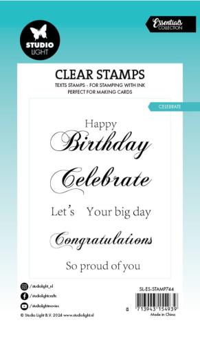 Studio Light - Stempelset "Celebrate" Clear Stamps