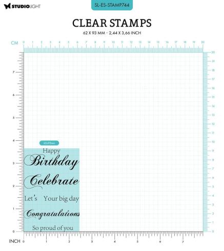 Studio Light - Stempelset "Celebrate" Clear Stamps