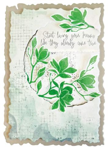 Studio Light - Stanzteile "Nature's Dream 2" Die Cut Block - 20 Bogen