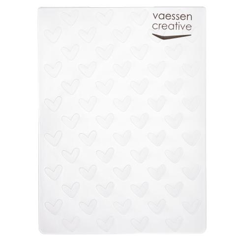 Vaessen Creative - Prägefolder "Herzen" Embossingfolder