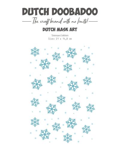 Dutch Doobadoo - Schablone A5 "Snowflakes" Stencil - Dutch Mask Art