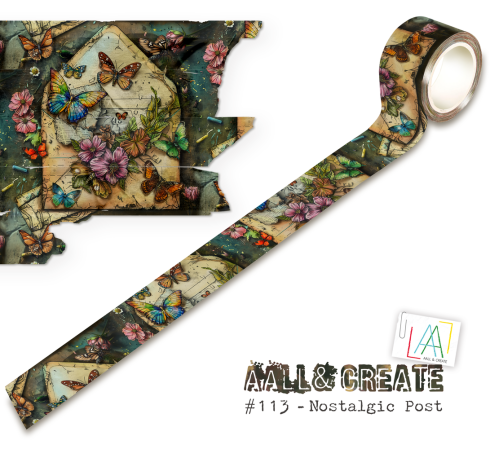 AALL and Create "Nostalgic Post" Washi Tape 25 mm