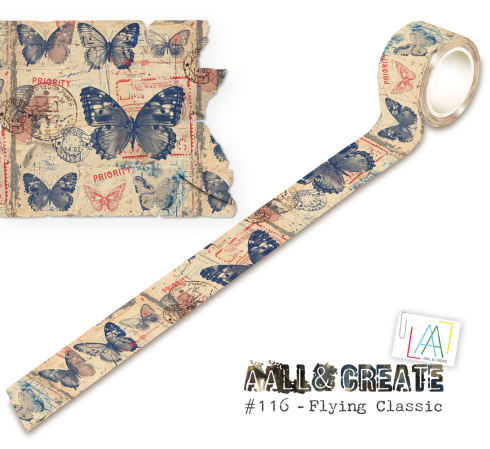 AALL and Create "Flying Classic" Washi Tape 25 mm