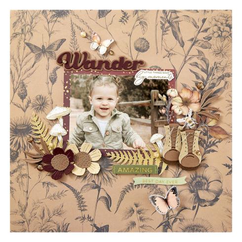 Spellbinders - Stanzschablone "Woodland Tales Fern" Dies