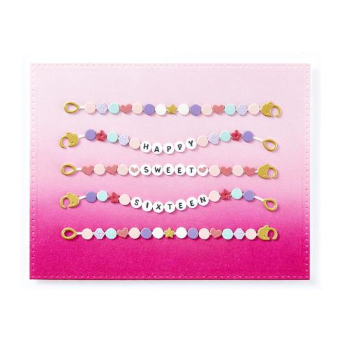 Spellbinders - Stanzschablone "Bestie Beaded Bracelets" Dies