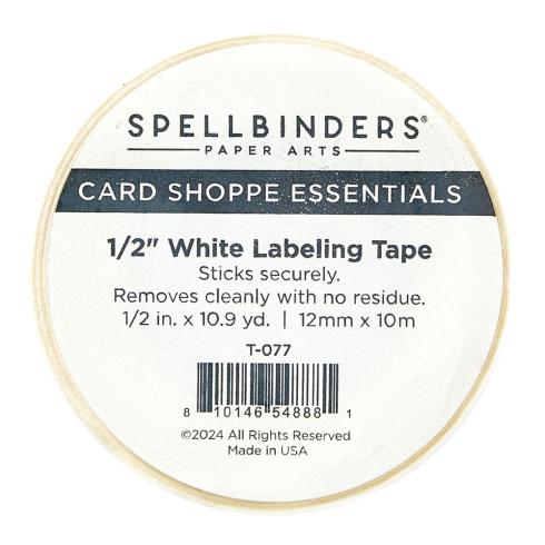 Spellbinders "White Labeling Tape" 