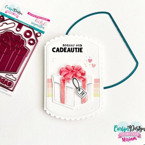 Carlijn Design - Stanzschablone "Giftbag Topper" Dies 