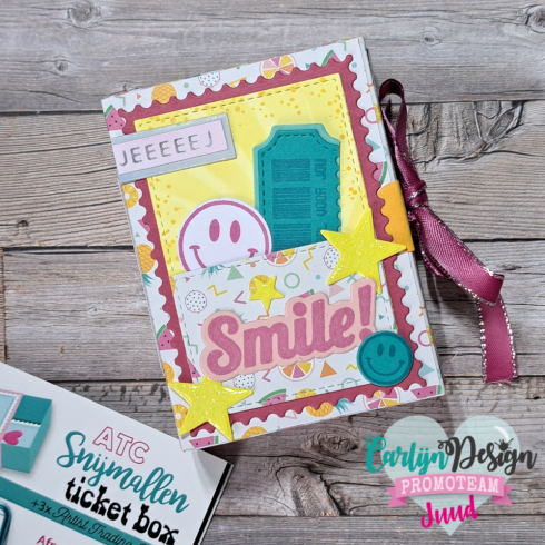 Carlijn Design - Stempelset "Retro Smileys " Clear Stamps