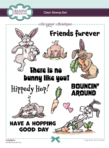 Creative Expressions - Stempelset "No Bunny Like You" Clear Stamps 15,2x20,3cm