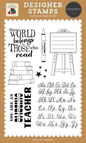 Carta Bella - Stempelset "Easel" Clear Stamps