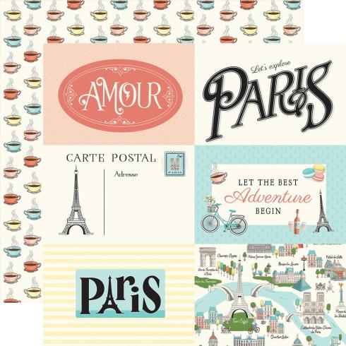 Carta Bella - Designpapier "Paris" Collection Kit 12x12 Inch - 12 Bogen  