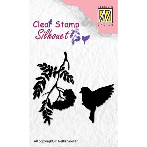 Nellie Snellen - Stempelset "Birdsong" Clear Stamps Silhouet