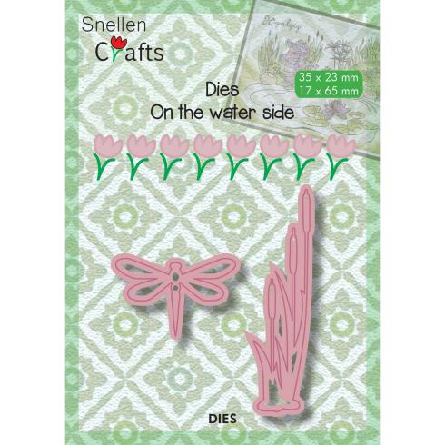 Nellie Snellen - Stanzschablone "Dragonfly & Bulrushes" Crafts Dies