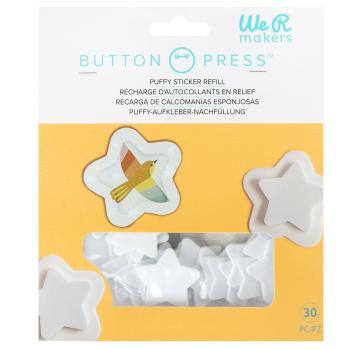 We R Makers - Buttenrohlinge - Button Press Puffy Sticker Refill Star