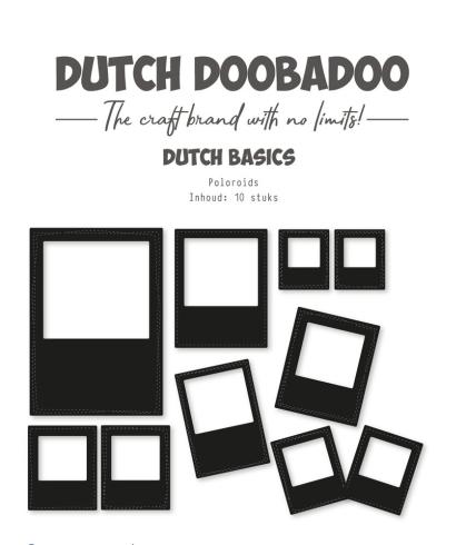 Dutch Doobadoo - Stanzteile "Poloroids" Die Cuts