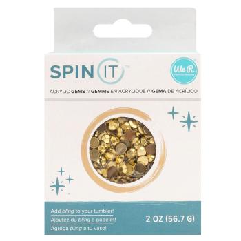 We R Makers - Strasssteine - Spin It Rhinestone Gold