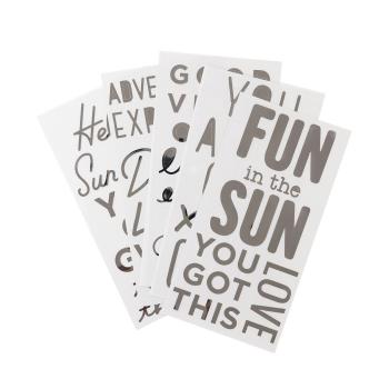 We R Makers - Aufkleber - Spin It Vinyl Stickers Phrases