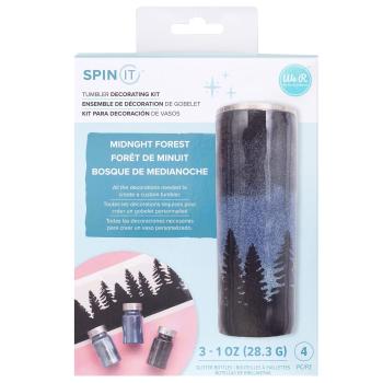 We R Makers - Glitzerpulver - Spin It Decorating Kit Midnight Forest