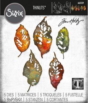 Sizzix - Stanzschablone "Leaf Fragments" Thinlits Craft Dies by Tim Holtz