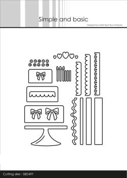 Simple and Basic - Stanzschablone "Birthday Cake" Dies
