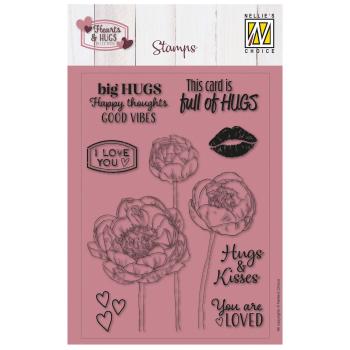 Nellie Snellen - Stempelset "Full Of Hugs" Clear Stamps 