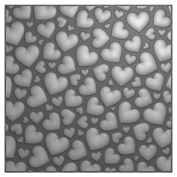 Nellie Snellen - Prägefolder "Pop Up Hearts" 3D Embossing Folder 