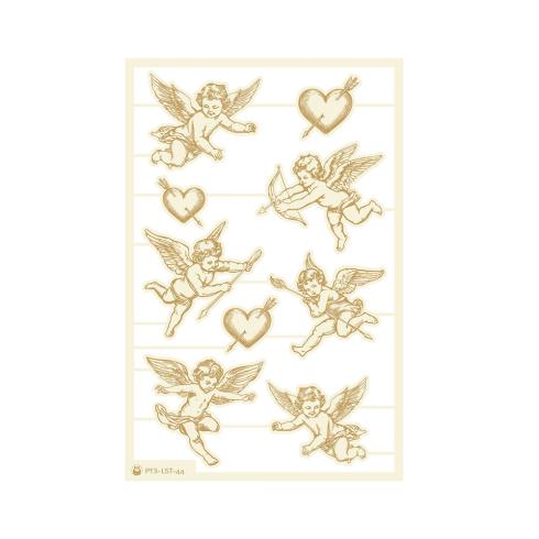 Piatek P13 - Stanzteile "Love Stories" Chipboard Embellishments 01