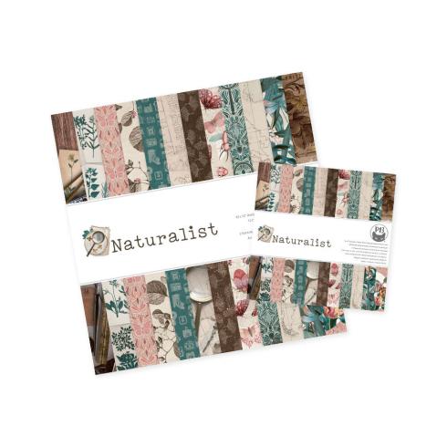 Piatek P13 - Designpapier "Naturalist" Paper Pack 12x12 Inch - 12 Bogen