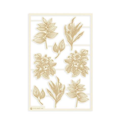 Piatek P13 - Stanzteile "Naturalist" Chipboard Embellishments 01