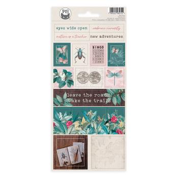 Piatek P13 - Aufkleber "Naturalist" Chipboard Sticker 02