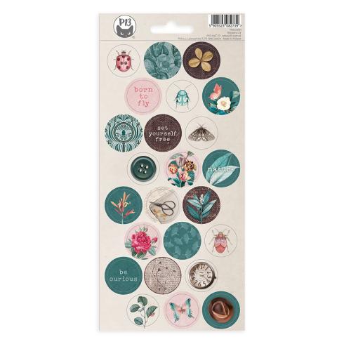 Piatek P13 - Aufkleber "Naturalist" Chipboard Sticker 03