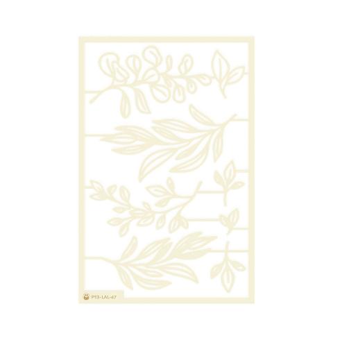 Piatek P13 - Stanzteile "Love and Lace" Chipboard Embellishments 04