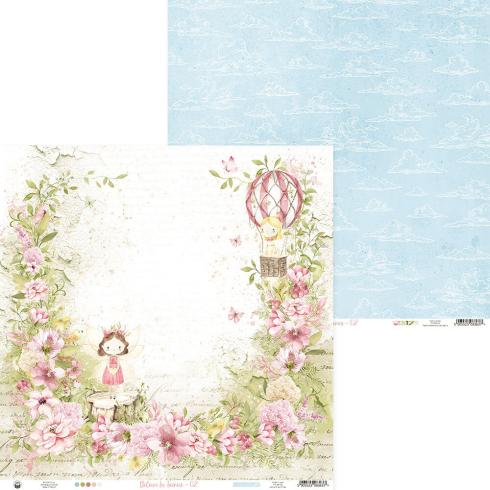 Piatek P13 - Designpapier "Believe in Fairies" Paper Pack 12x12 Inch - 12 Bogen