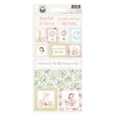 Piatek P13 - Aufkleber "Believe in Fairies" Chipboard Sticker 02